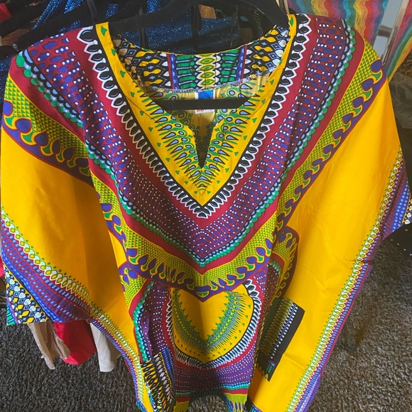 Men’s Dashiki Yellow - Picture 1 of 1